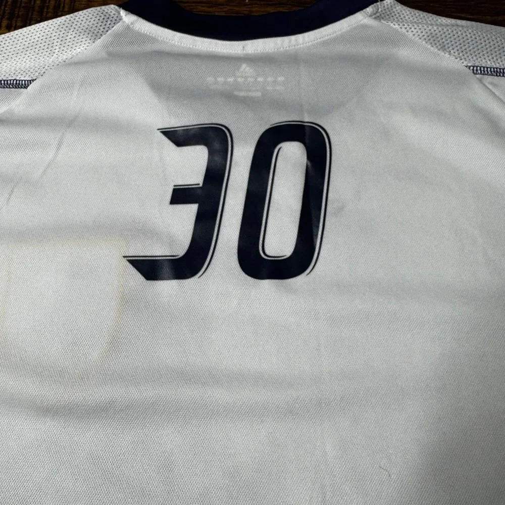Adidas Real Salt Lake Xango Soccer‎ Jersey White Mens Large #30 Climalite MLS